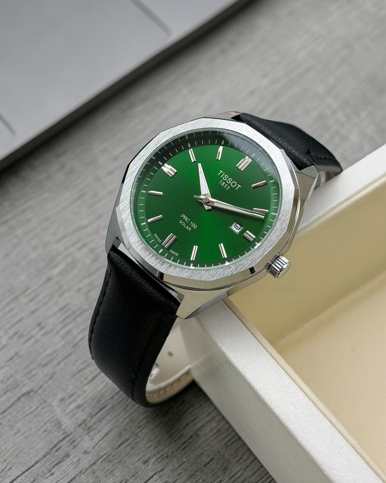 TISSOT with leather belt