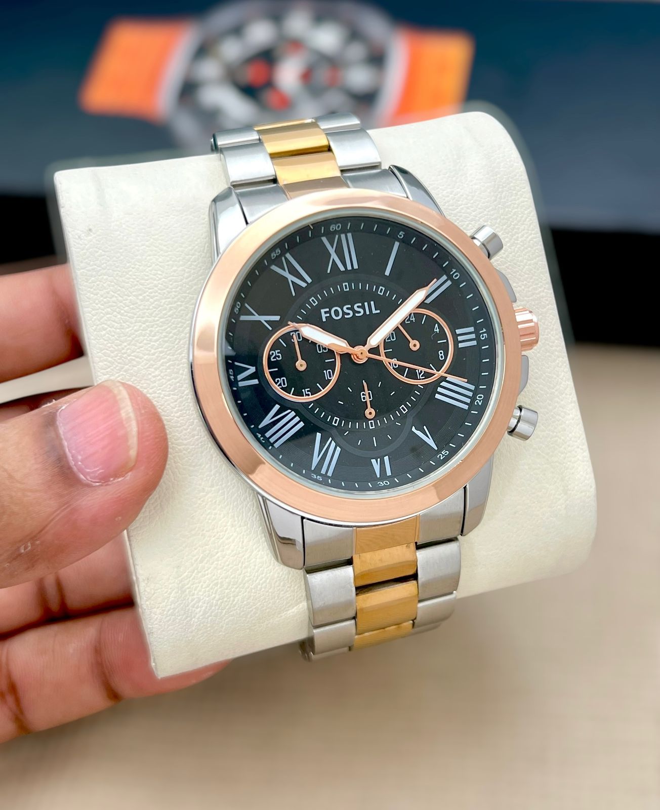 Fossil Metal Strap