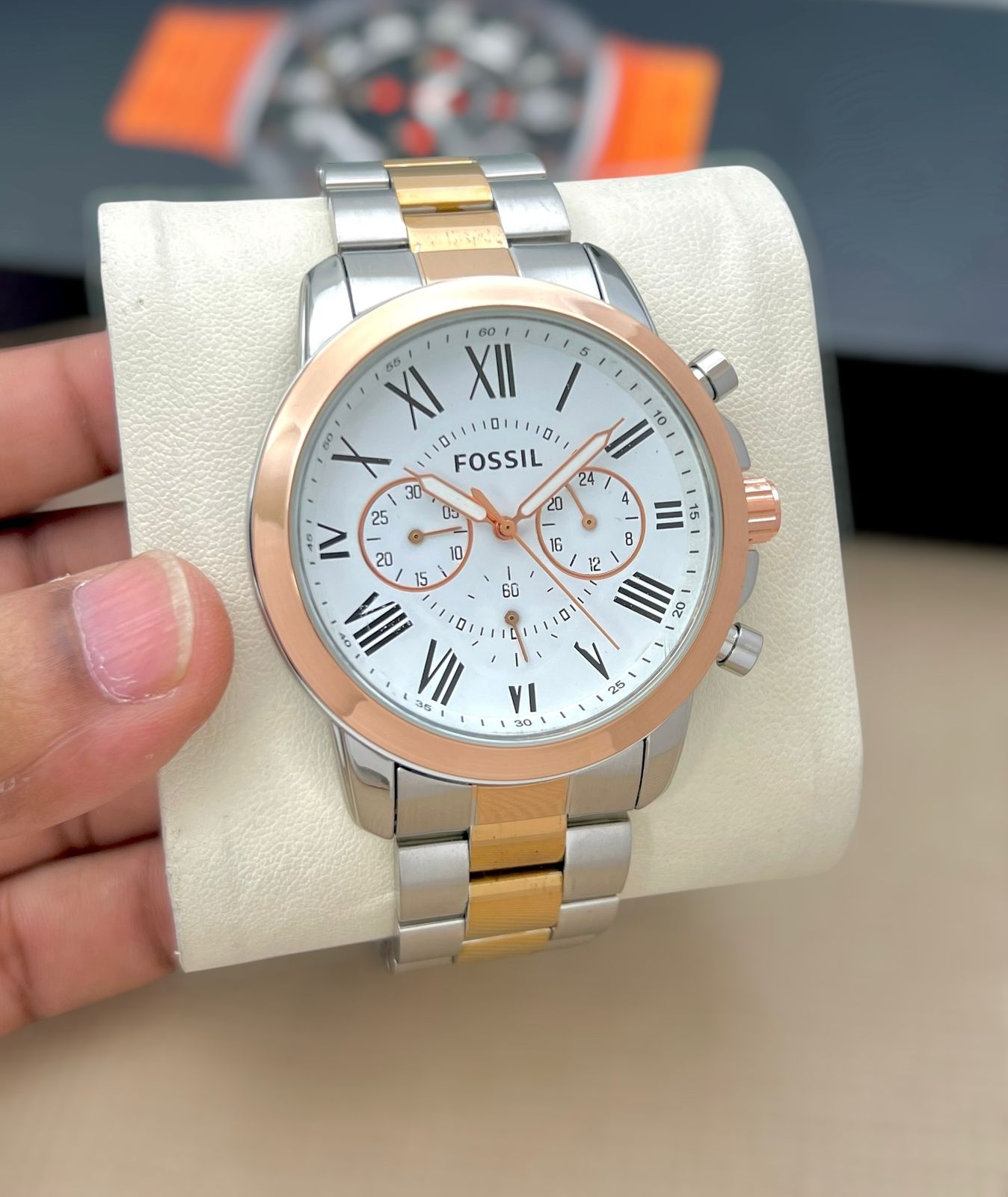 Fossil Metal Strap