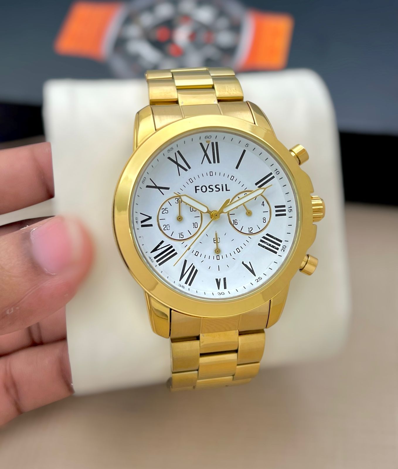 Fossil Metal Strap