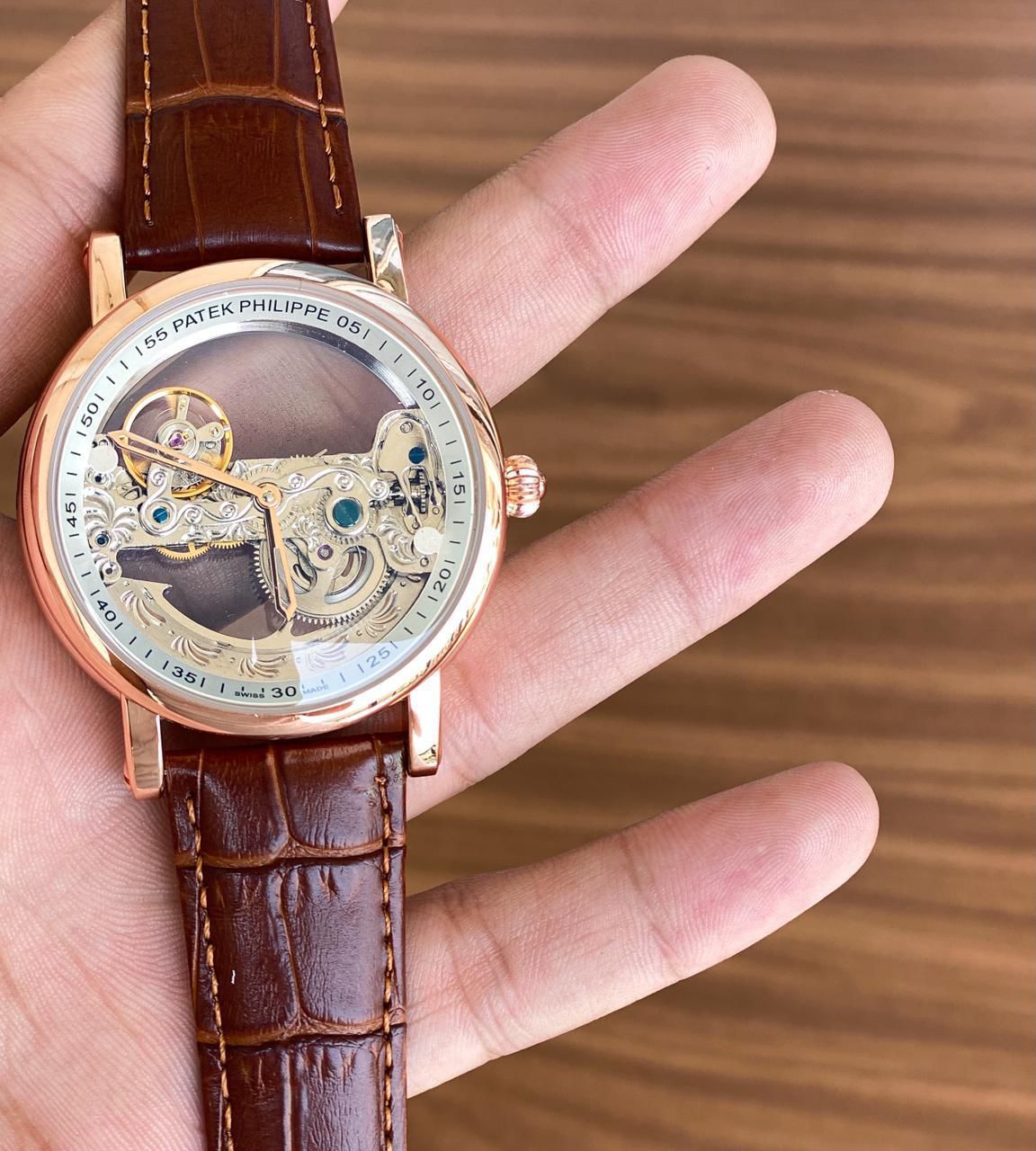 PATEK PHILIPPE  Automatic Open back machinery