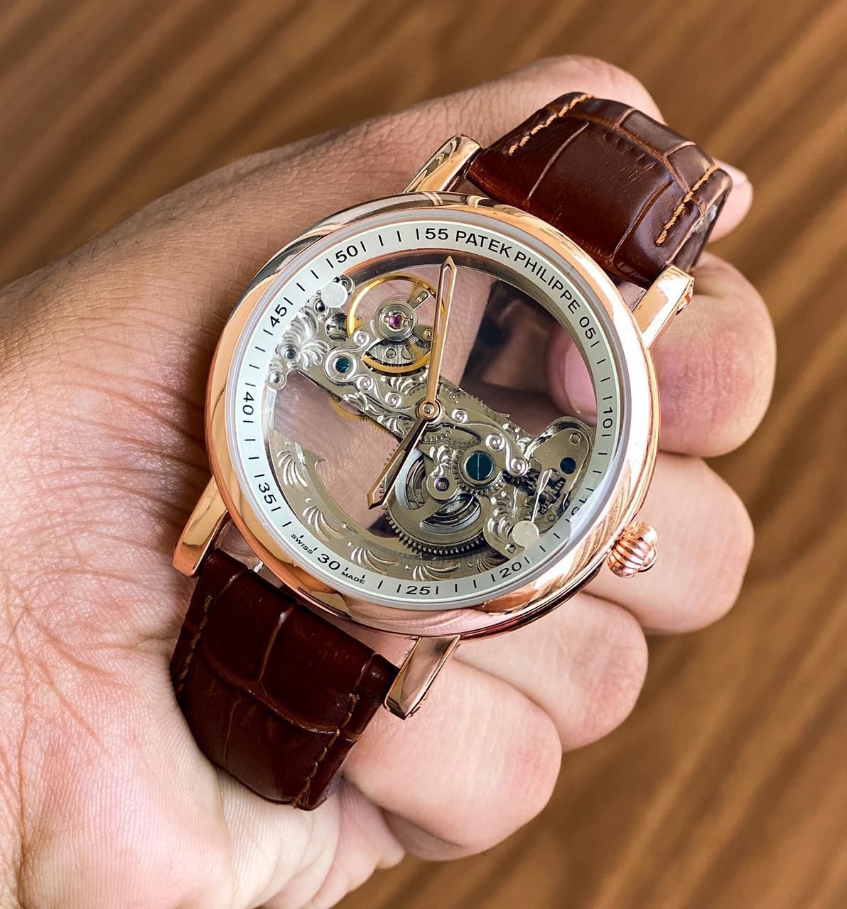 PATEK PHILIPPE  Automatic Open back machinery