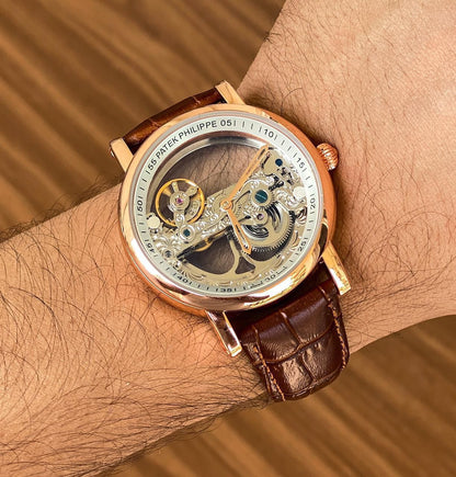 PATEK PHILIPPE  Automatic Open back machinery