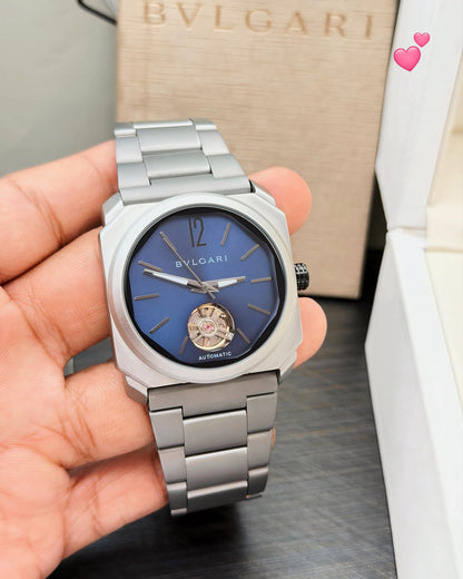BVLGARI Octo Roma Tourbillon Automatic Blue green