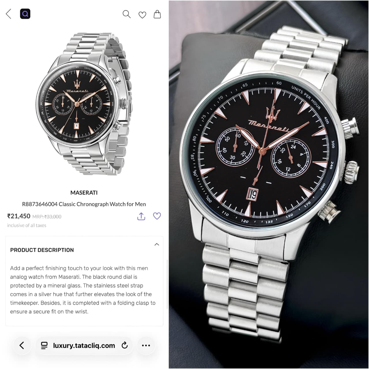 Maserati Classic Chronograph