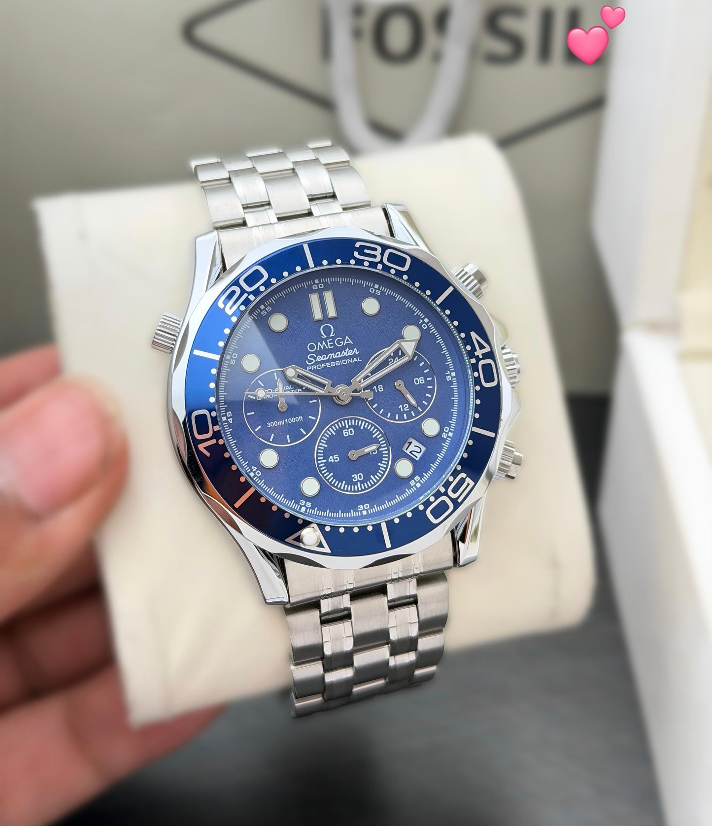OMEGA  metal strap