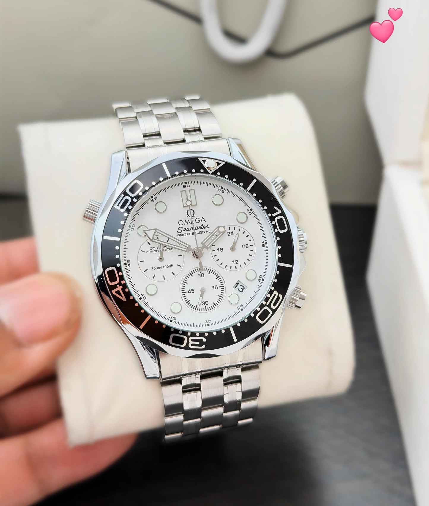 OMEGA  metal strap